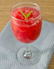 Delicous Red Ripe and Sweet Watermelon Juice