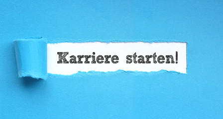 Karriere starten!