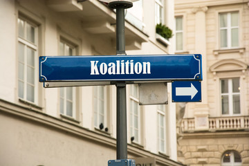 Schild 192 - Koalition