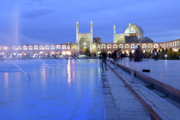 Naqsh-e Jahan Square yard, Bazaar,Esfahan, Iran