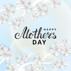 Happy Mothers day sakura flower