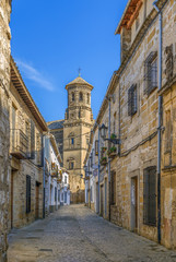 Street in Baeza, Spain