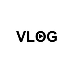 Vlog vector  icon.