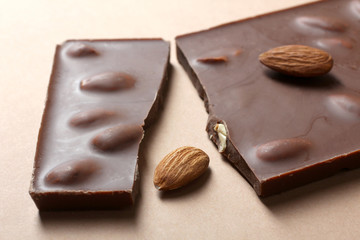  milk chocolate with almonds
