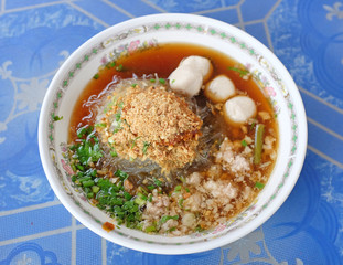 Thai noodle style