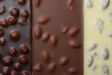Three chocolate