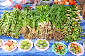 Thailand Market Vegetables