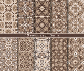 Set of seamless pattern