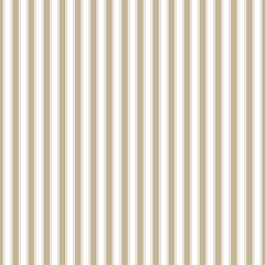 Gold Vertical Strips on White Background, Seamless Pattern for Fabric and Wrapping Paper, Vector Illustration