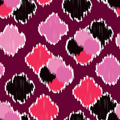 Ethnic boho seamless pattern. Print. Repeating background. Cloth design, wallpaper. 