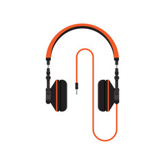 Headphones vector illustration