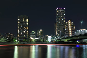 Fototapeta premium Tokyo night view