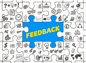 Feedback / Puzzle mit Symbole