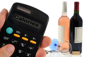 Calcul des calories du vin