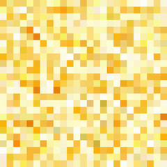 Geometric pattern for business presentations or web template banner flyer. Seamless. Vector yellow illustration