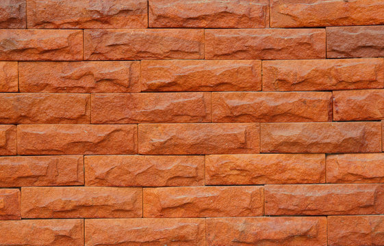 Close up of a brick-wall, texture background