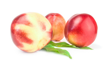Juicy ripe peaches