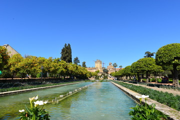 Gärten des Alcázar in Córdoba