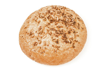 Bakery product isolated on a white background with clipping path