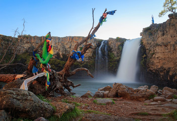 Fototapeta premium Orkhon Waterfall