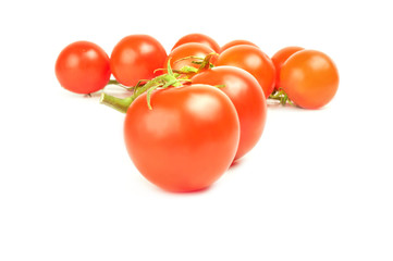 Cherry isolated on white