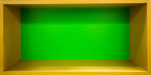 green box, green frame