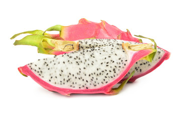 Pitaya isolated on white background cutout