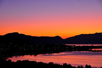 Obraz premium トロギールの夜明け