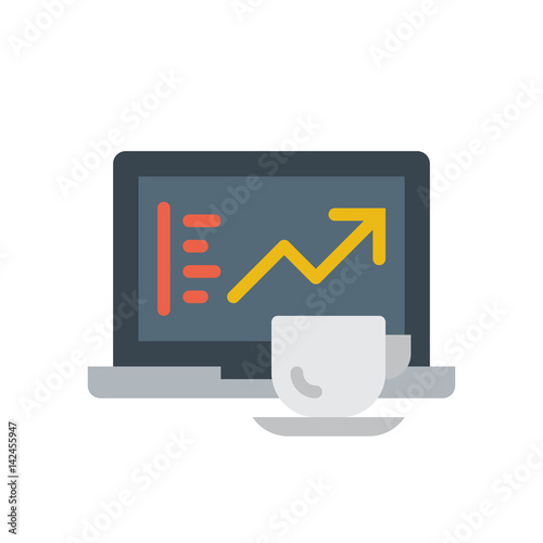 "Office icons - Work (flat)" Stock image and royalty-free vector files