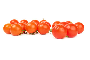 Tomato cherry isolated on a white background cutout