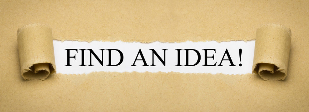 Find an Idea!
