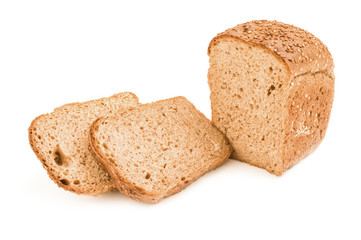 Bread product isolated on a white background cutout