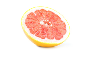 Obraz na płótnie Canvas Citrus fruit isolated on white background cutout