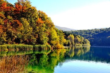 Fototapeta premium プリトヴィッチェ湖群