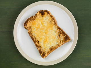 Slice of Cheese on Toast