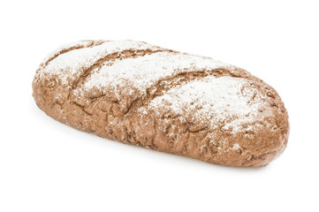 Flour confection isolated on white