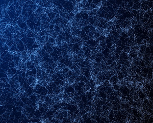 Background with abstract color particles.