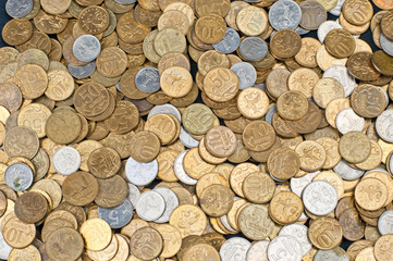 Coins background