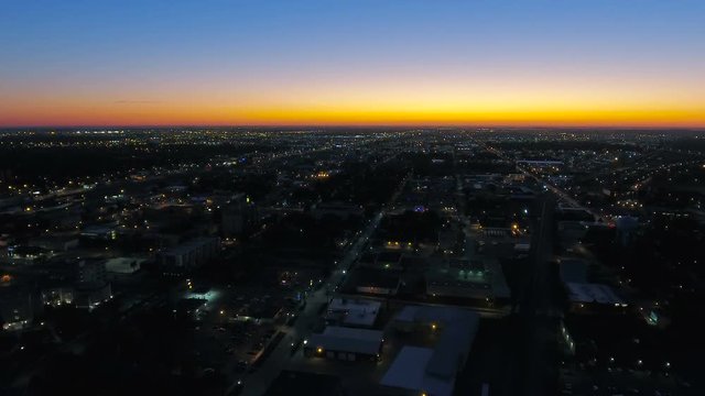 Aerial North Dakota Fargo September 2016 4K