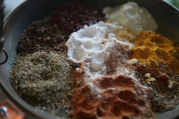 Spices in a bowl