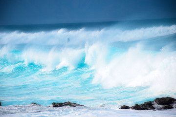 Naklejka premium Waves