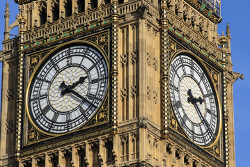 Big Ben keeps track of time
