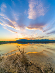 Sunrise in Lefkas island
