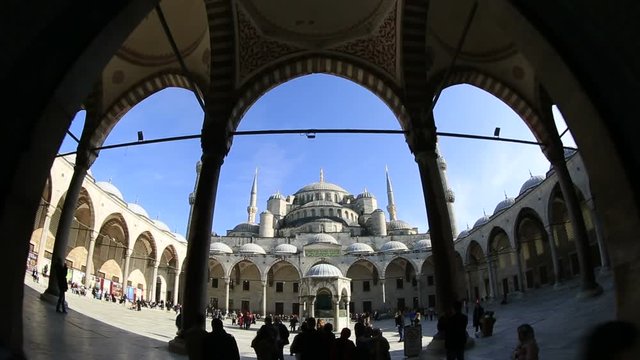 Blue Mosque in istanbul Turkey