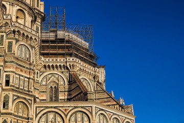 Florenz, Restaurierung am Dom