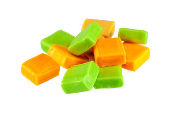 Close up of caramel candy