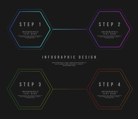 Vector infographic template. Business concept for content, diagram, flowchart, steps, parts, timeline infographics, workflow layout, chart