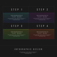 Vector infographic template. Business concept for content, diagram, flowchart, steps, parts, timeline infographics, workflow layout, chart