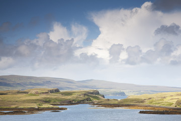 Countryside outside Dunvegan, Isle of Skye, Scotland, UK