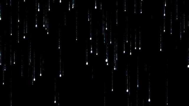 Seamless Heavy water Rain Loop